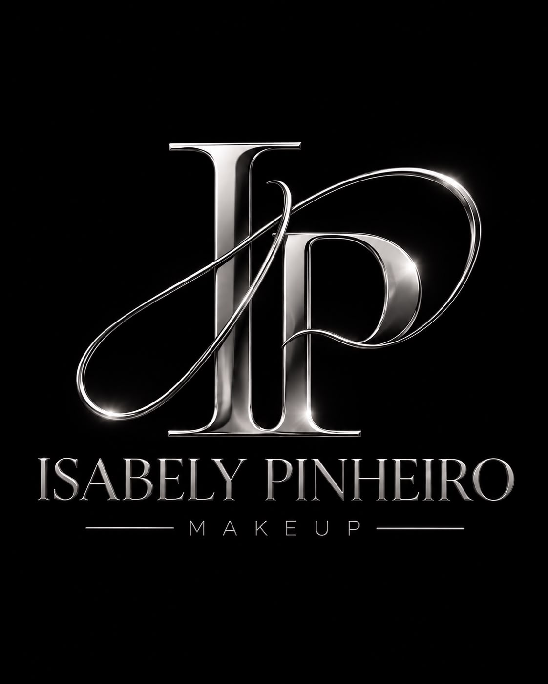 Logotipo Isabely Pinheiro Makeup